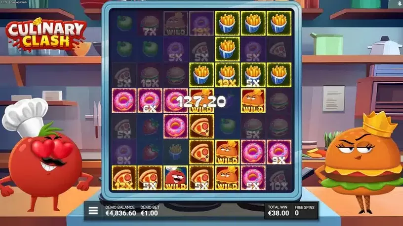 Culinary Clash slot screenshot 6