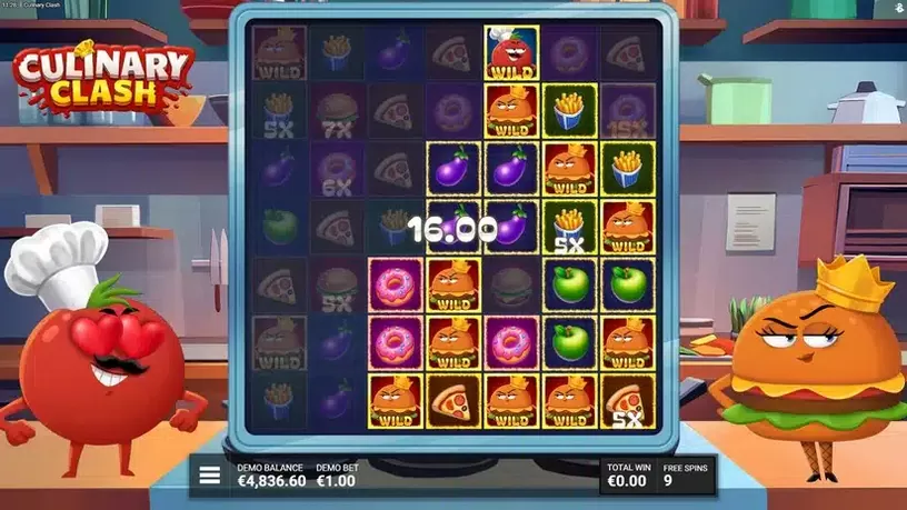 Culinary Clash slot screenshot 5
