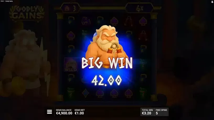 Godly Gains slot screenshot 6