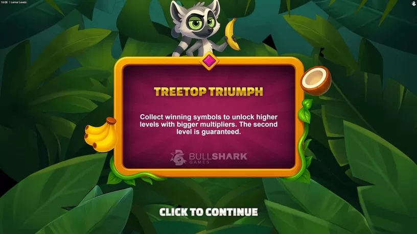 Lemur Levels slot screenshot 3