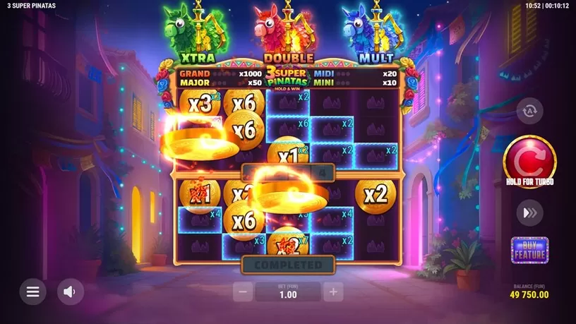 3 Super Pinatas slot screenshot 5