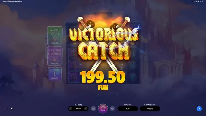 Asgard Bonanza: Gods Claw slot screenshot 5