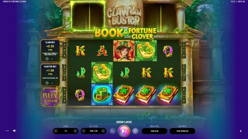 Book of Fortune Clover slot screenshot 2