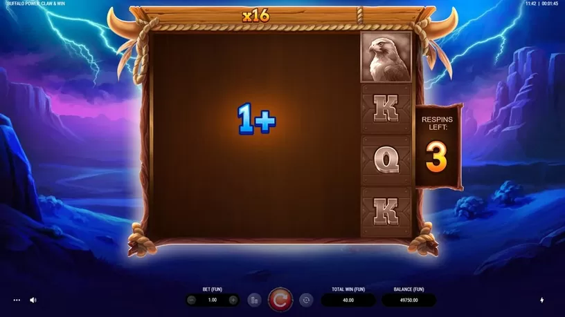 Buffalo Power Claw: Hold and Win slot screenshot 6