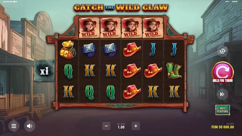 Catch The Wild slot screenshot 1