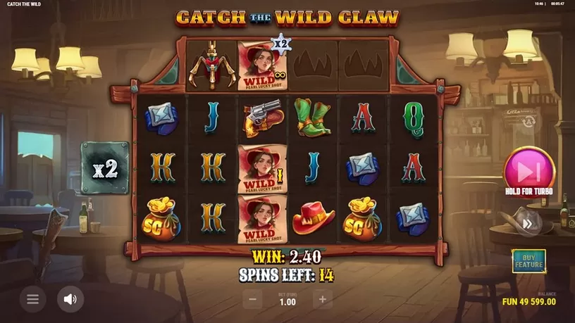 Catch The Wild slot screenshot 3