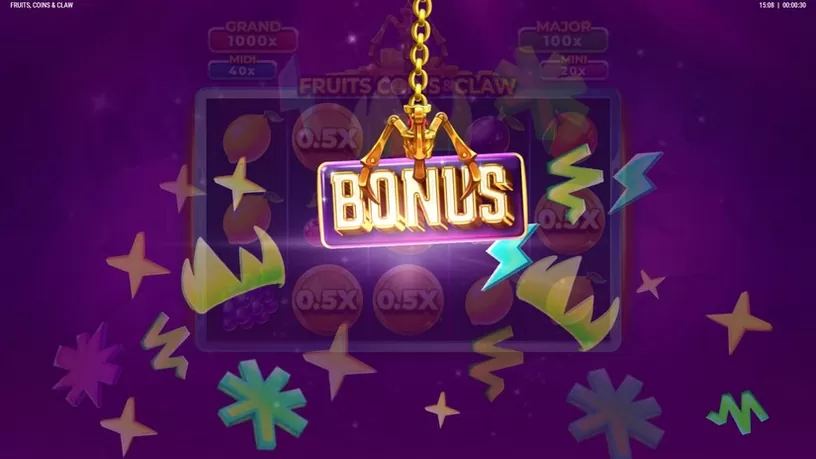 Fruits, Coins & Claw slot screenshot 3