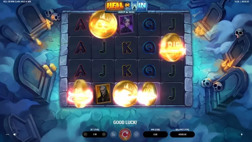 Hell or Win Claw: Hold & Win slot screenshot 2