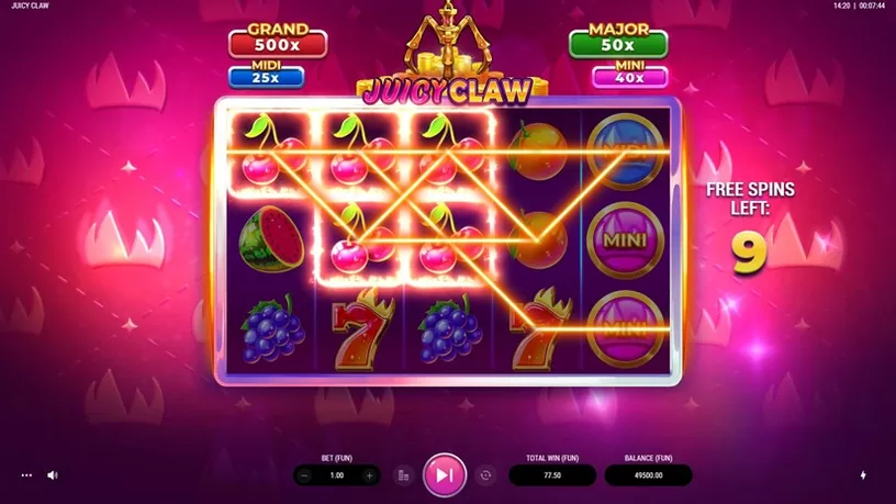 Juicy Claw slot screenshot 4