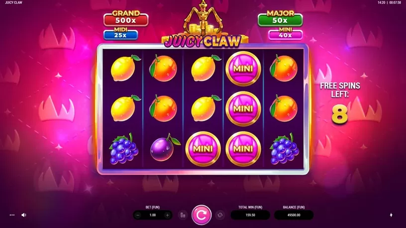 Juicy Claw slot screenshot 5