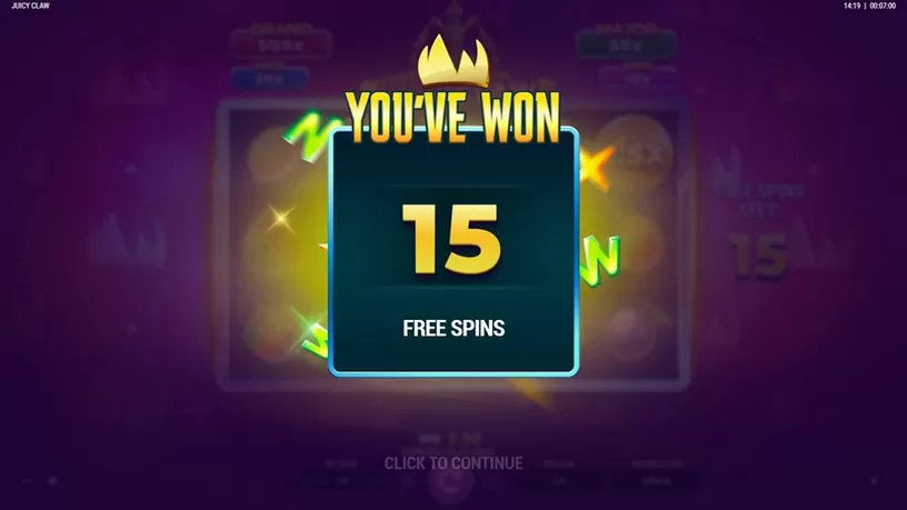 Juicy Claw slot screenshot 3