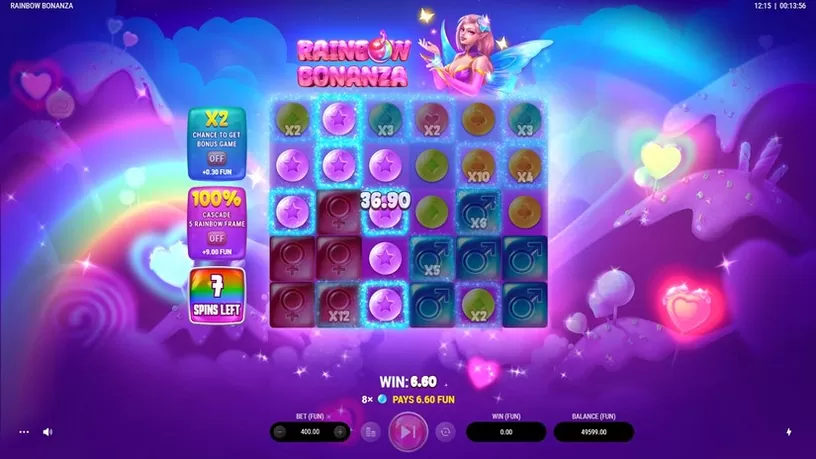 Rainbow Bonanza slot screenshot 5