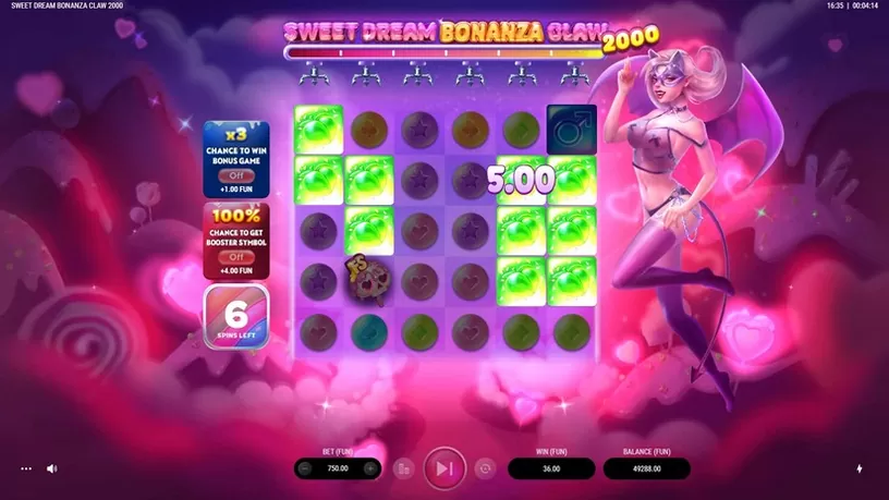 Sweet Dream Bonanza Claw 2000 slot screenshot 5