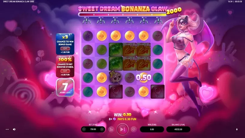 Sweet Dream Bonanza Claw 2000 slot screenshot 4