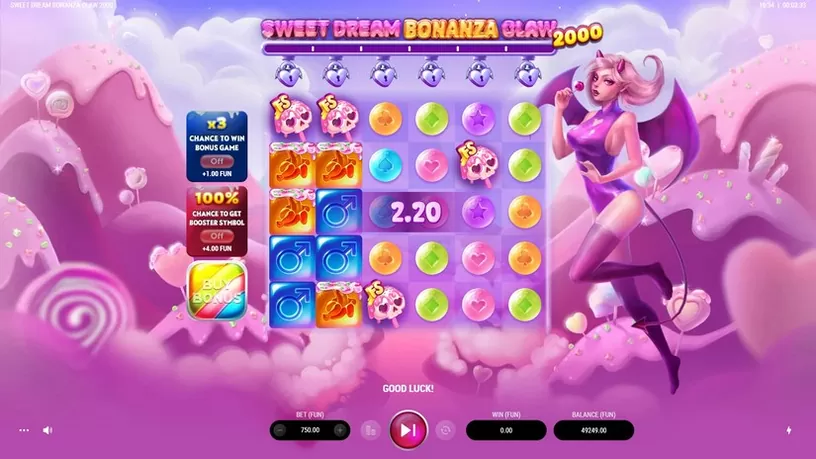 Sweet Dream Bonanza Claw 2000 slot screenshot 2
