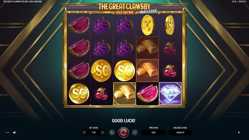 The Great Clawsby Deluxe: Hold and Win slot screenshot 3