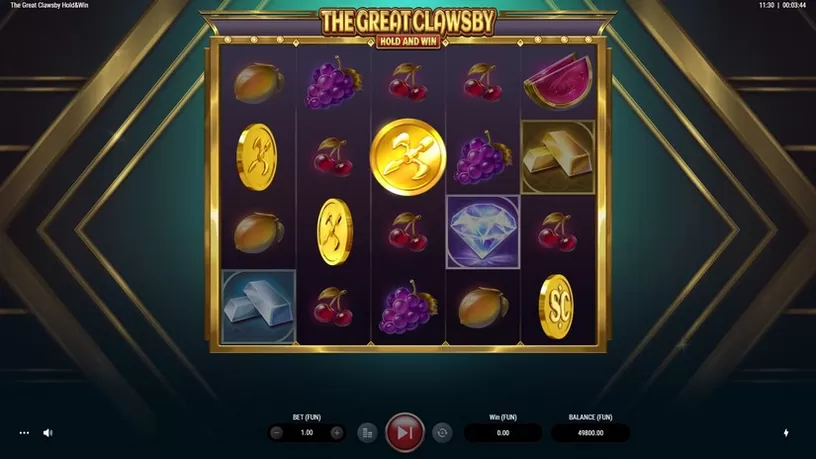 The Great Clawsby: Hold and Win slot screenshot 2