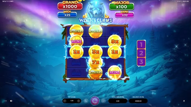 Wolf’s Claws slot screenshot 5