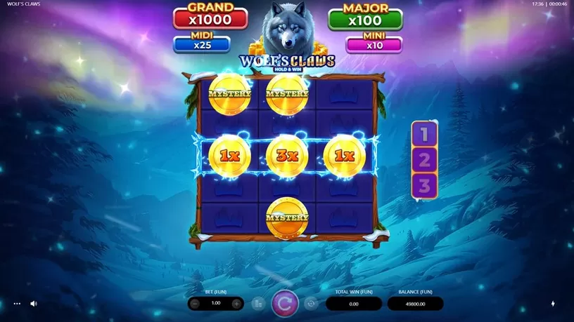 Wolf’s Claws slot screenshot 4