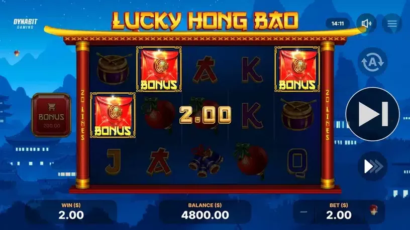 Lucky Hong Bao slot screenshot 2