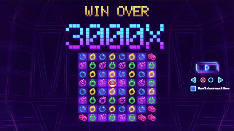 Fruit Disco slot screenshot 1