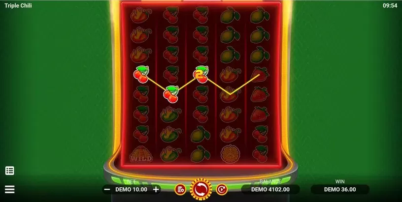 Triple Chili slot screenshot 3