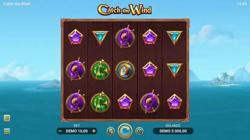 Catch the Wind slot screenshot 1