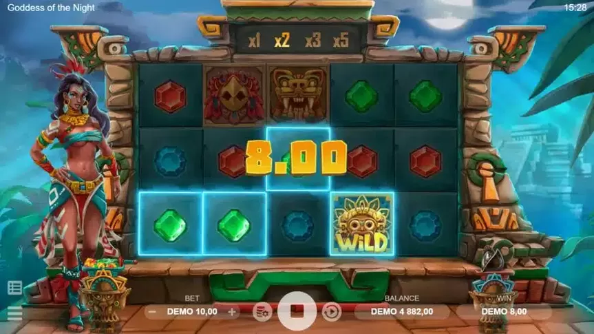 Goddess of the Night slot screenshot 4
