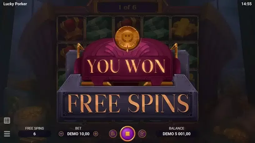 Lucky Porker slot screenshot 3