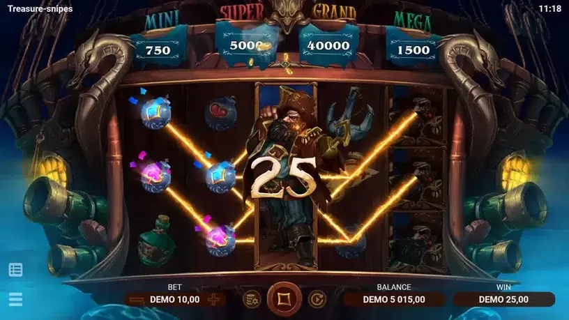 Treasure-snipes slot screenshot 3