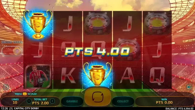 Capital City Derby slot screenshot 3