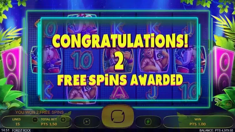Forest Rock slot screenshot 3