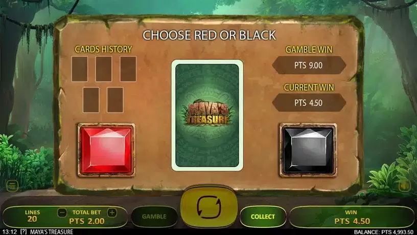 Maya’s Treasure slot screenshot 5