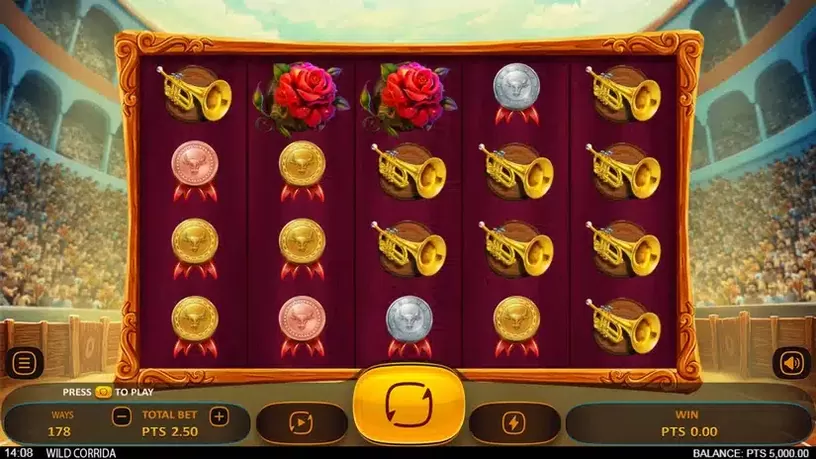 Wild Corrida slot screenshot 1