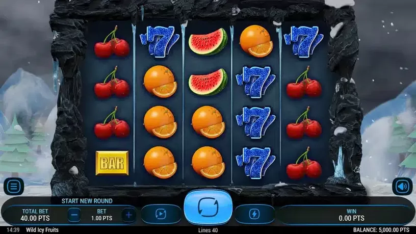 Wild Icy Fruits slot screenshot 1