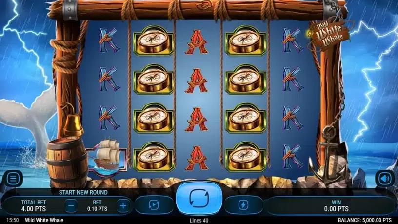 Wild White Whale slot screenshot 1
