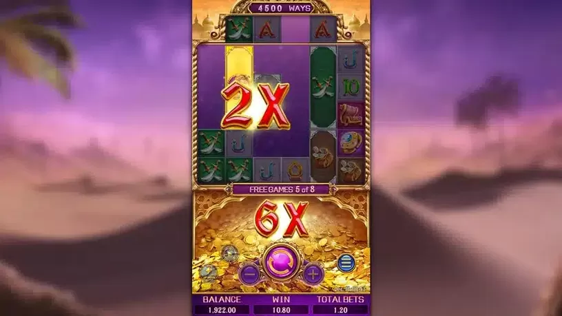 Golden Genie slot screenshot 4