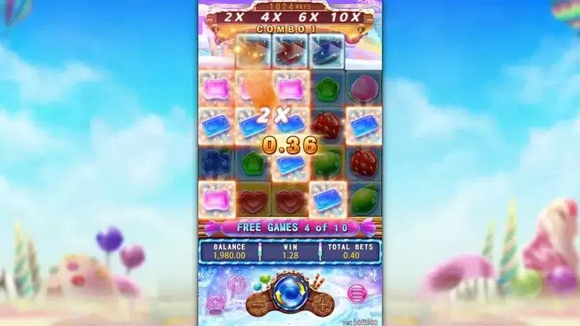 Sugar Bang Bang slot screenshot 4