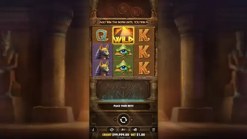 Code of Cairo slot screenshot 1