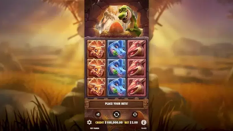 Dino Drop slot screenshot 1