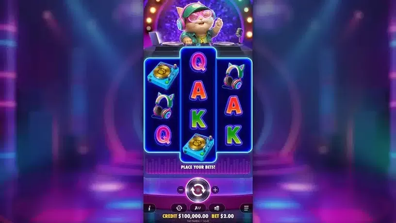 DJ Neko slot screenshot 1