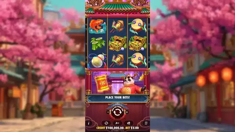 Lucky Panda slot screenshot 1