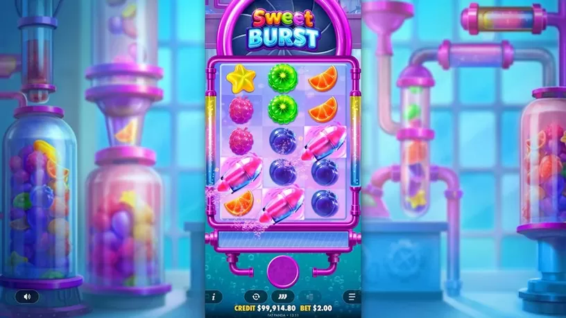 Sweet Burst slot screenshot 3