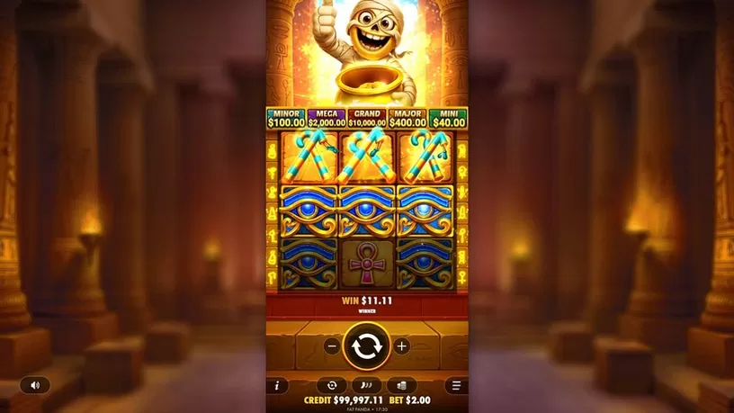 Tut’s Treasure Tower slot screenshot 3