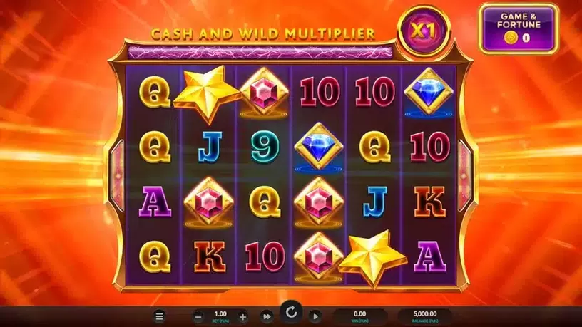 Cosmic Rush Dream Drop slot screenshot 1
