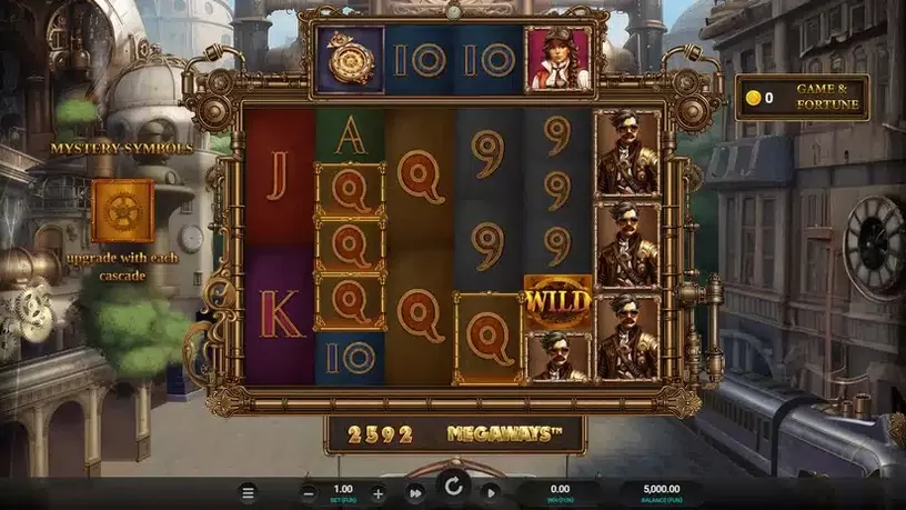 Gears of Eternia Megaways Dream Drop slot screenshot 1