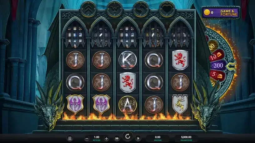 Temple of Fury Dream Drop slot screenshot 1