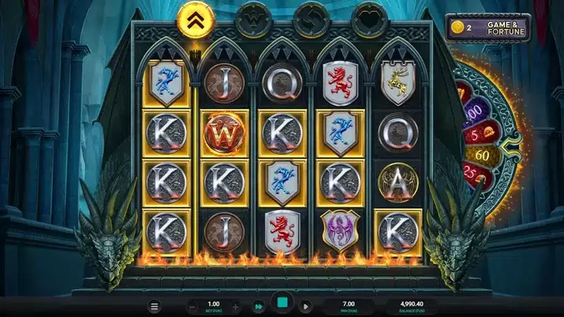 Temple of Fury Dream Drop slot screenshot 4