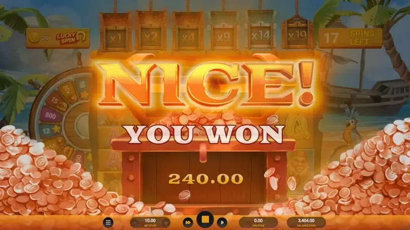 Wild Buccaneers Megaways slot screenshot 8