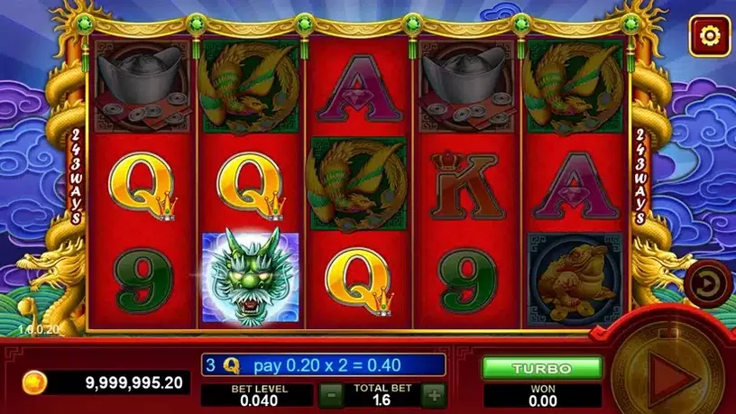 5 Dragons Legend slot screenshot 3